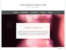Tablet Screenshot of nelliebeavers.com